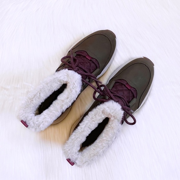 Timberland Women’s Boroughs Project Olive Waterproof Winter Pull On Boots - Picture 4 of 7